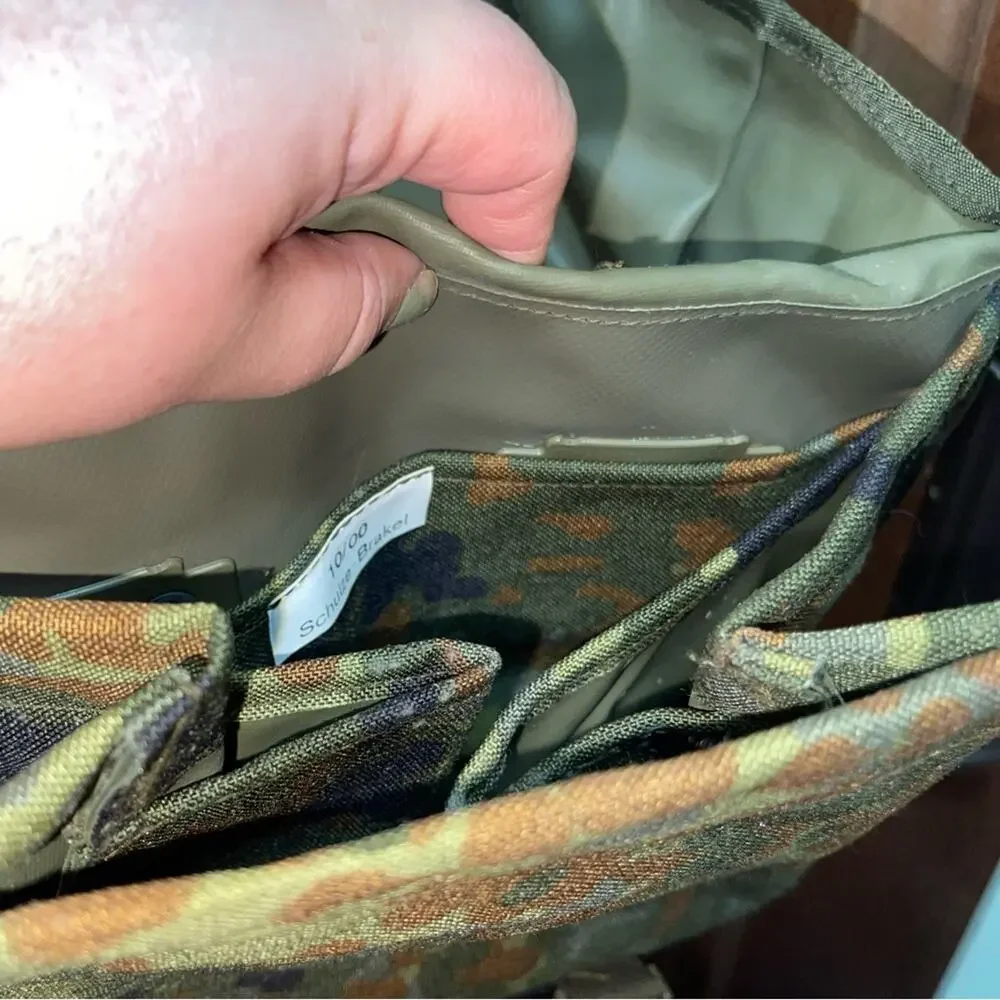Army Camouflage Unisex Napsack Bag